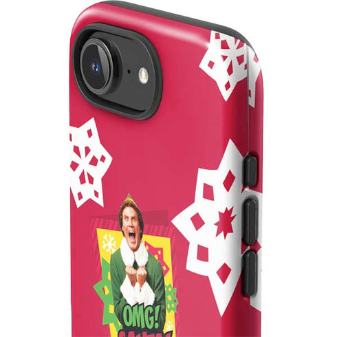 Elf OMG Santas Coming iPhone 16e Impact Case