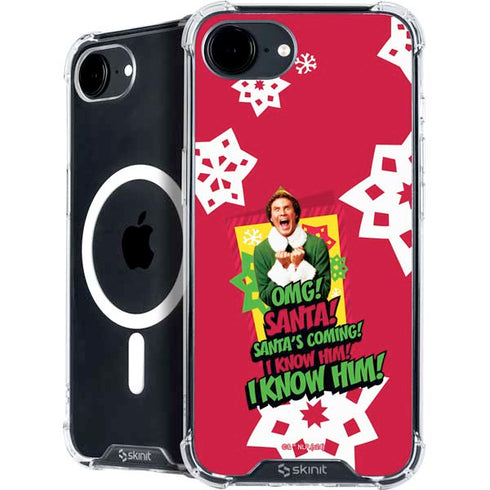 Elf OMG Santas Coming iPhone 16e MagSafe Case