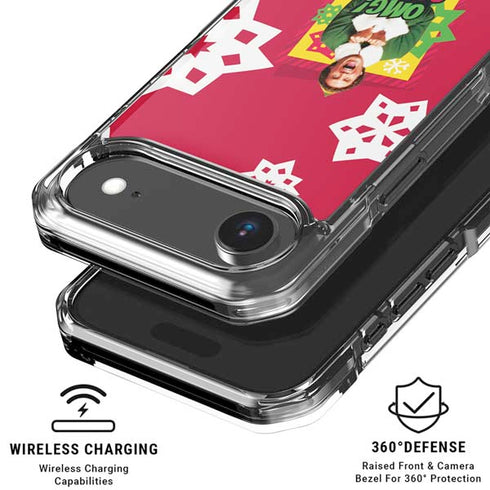 Elf OMG Santas Coming iPhone 17 Air Clear Case