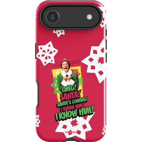 Elf OMG Santas Coming iPhone 17 Air Impact Case