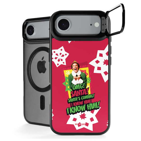 Elf OMG Santas Coming iPhone 17 Air Kickstand Case