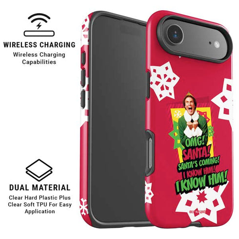 Elf OMG Santas Coming iPhone 17 Air Magsafe Impact Case