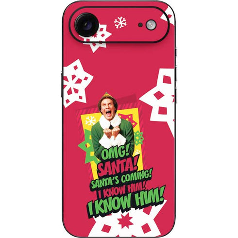Elf OMG Santas Coming iPhone 17 Air Skin