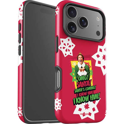 Elf OMG Santas Coming iPhone 17 Pro Impact Case