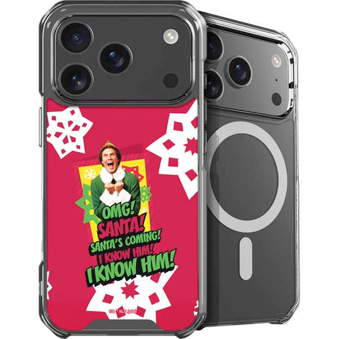 Elf OMG Santas Coming iPhone 17 Pro Max MagSafe Case