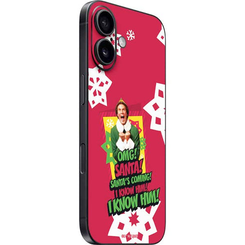Elf OMG Santas Coming iPhone 17 Skin