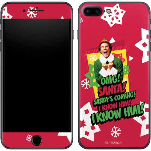Elf OMG Santas Coming iPhone 7 Plus Skin
