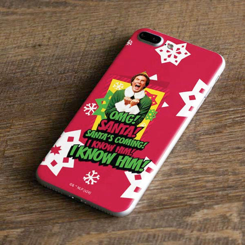 Elf OMG Santas Coming iPhone 7 Plus Skin