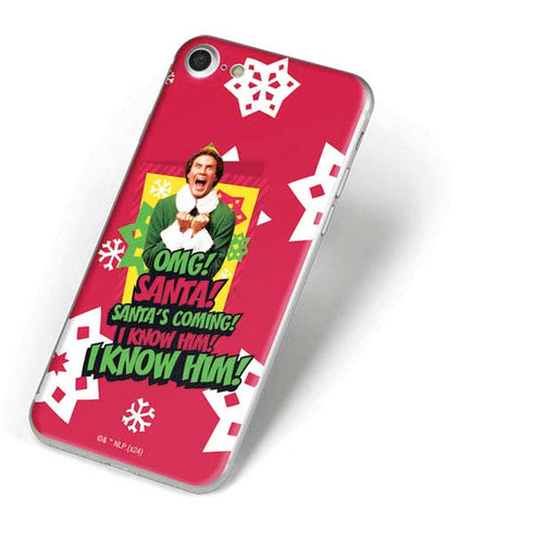 Elf OMG Santas Coming iPhone 8 Skin