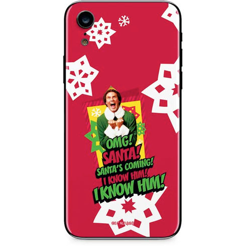Elf OMG Santas Coming iPhone XR Skin