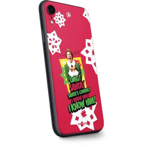 Elf OMG Santas Coming iPhone XR Skin