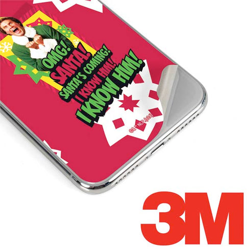Elf OMG Santas Coming iPhone XR Skin