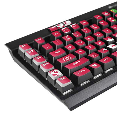 Elf OMG Santas Coming K95 RGB PLATINUM Mechanical Gaming Keyboard Skin