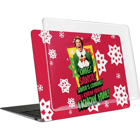Elf OMG Santas Coming MacBook Air 13in (2020) Case plus Skin