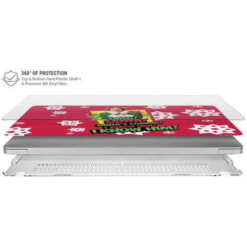 Elf OMG Santas Coming MacBook Air 15in (2023-2025) Case plus Skin