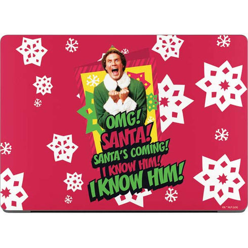 Elf OMG Santas Coming MacBook Pro 14in (2021-24) Skin