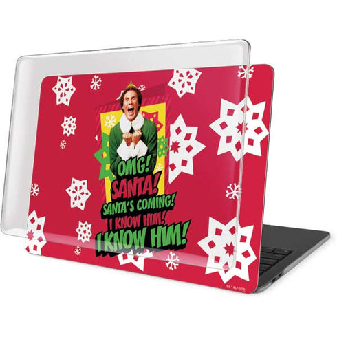 Elf OMG Santas Coming MacBook Pro 15in (2016-19) Case plus Skin