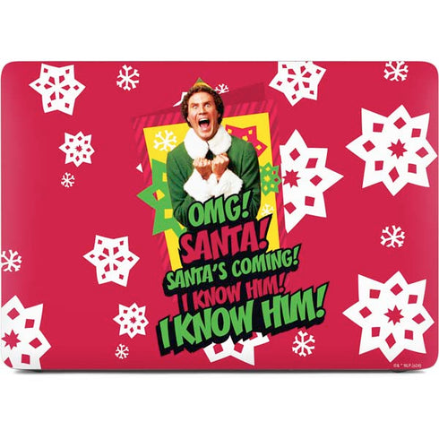 Elf OMG Santas Coming Apple MacBook Pro 16-inch Skin
