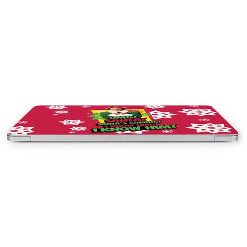 Elf OMG Santas Coming Apple MacBook Pro 16-inch Skin