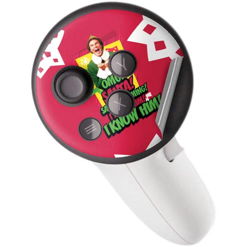 Elf OMG Santas Coming Meta Quest 3S Skin