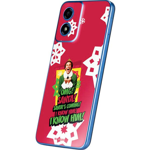 Elf OMG Santas Coming Moto G Play 4G (2024) Skin