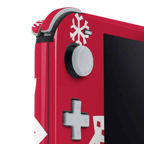 Elf OMG Santas Coming Nintendo Switch Lite Skin