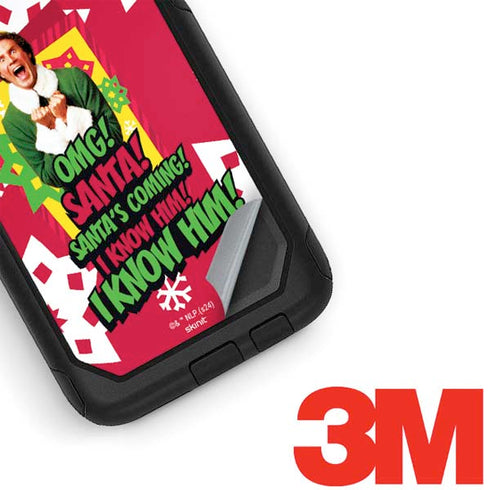 Elf OMG Santas Coming Otterbox Commuter Galaxy Skin