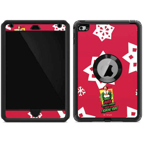 Elf OMG Santas Coming Otterbox Defender iPad Skin