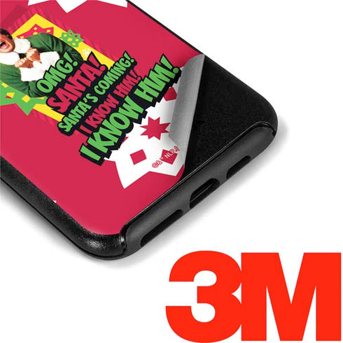 Elf OMG Santas Coming Otterbox Symmetry iPhone Skin