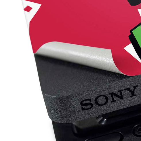 Elf OMG Santas Coming PS4 Slim Skin