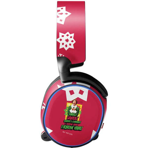 Elf OMG Santas Coming SteelSeries Arctis 5 Skin