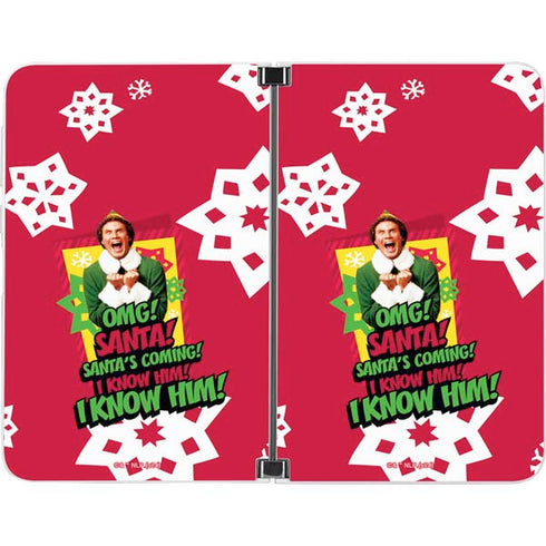 Elf OMG Santas Coming Surface Duo Skin