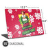 Elf OMG Santas Coming Universal Laptop 15in (12.2 x 8.8in) Skin