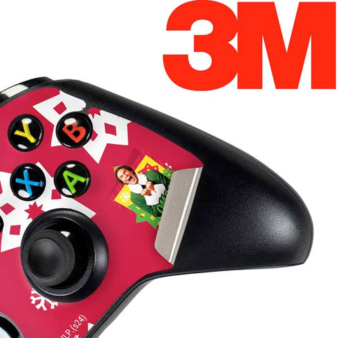 Elf OMG Santas Coming Xbox One Controller Skin