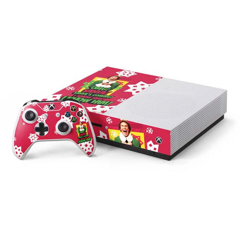 Elf OMG Santas Coming Xbox One Skins