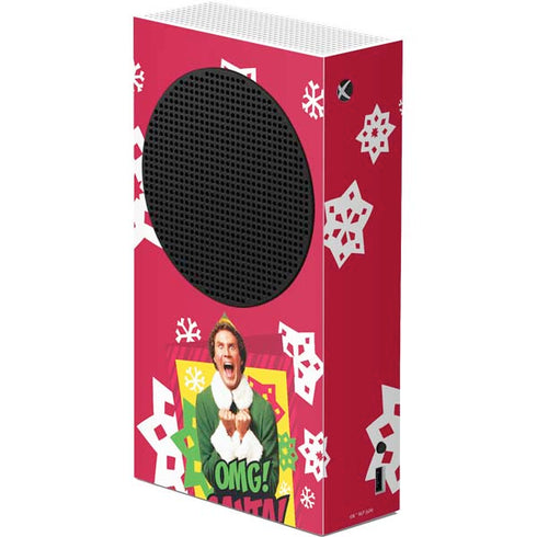 Elf OMG Santas Coming Xbox Series S Skins