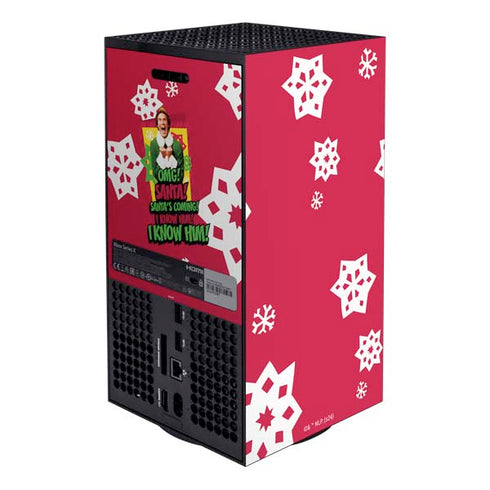 Elf OMG Santas Coming Xbox Series X Bundle Skin