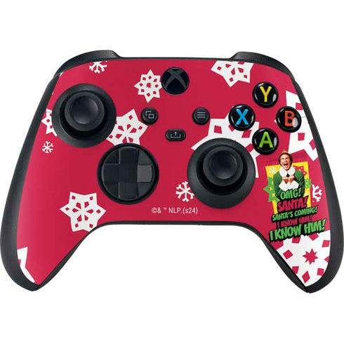 Elf OMG Santas Coming Xbox Series X Skins