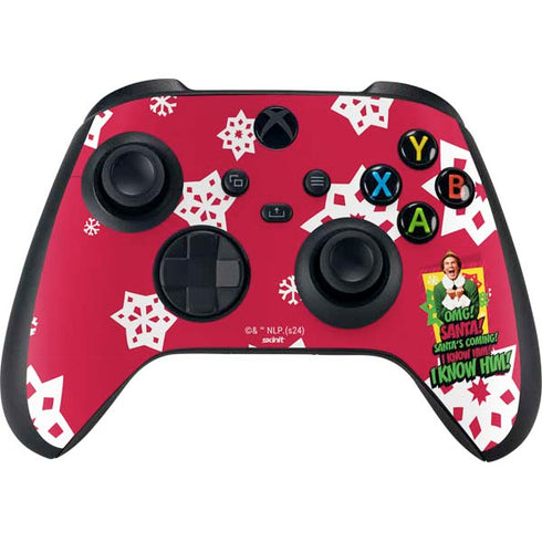 Elf OMG Santas Coming XBox Series X Digital Edition Bundle Skin