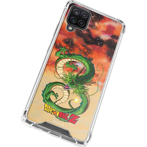 Dragon Ball Z One Wish Shenron Galaxy A12 Clear Case