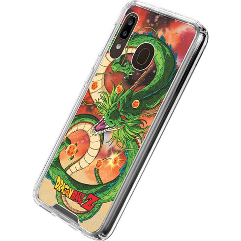 Dragon Ball Z One Wish Shenron Galaxy A30 Clear Case