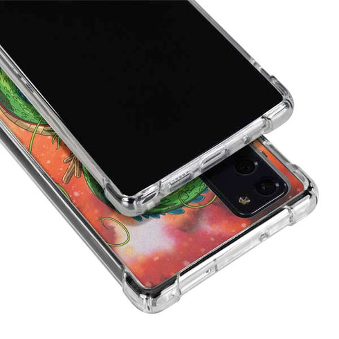 Dragon Ball Z One Wish Shenron Galaxy Note20 5G Clear Case
