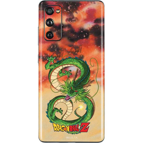 Dragon Ball Z One Wish Shenron Galaxy S20 Fan Edition Skin