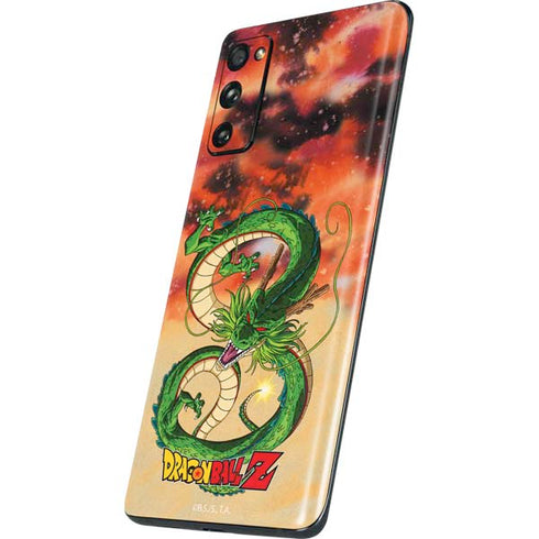 Dragon Ball Z One Wish Shenron Galaxy S20 Fan Edition Skin