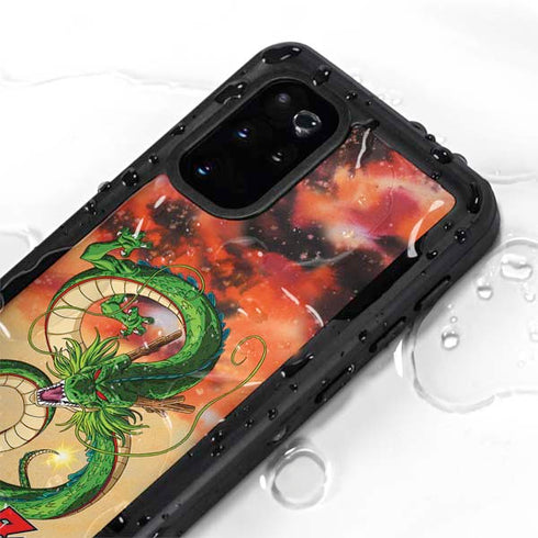 Dragon Ball Z One Wish Shenron Galaxy S20 Plus Waterproof Case