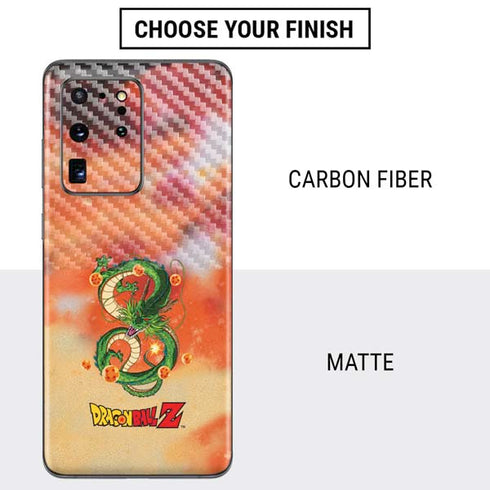 Dragon Ball Z One Wish Shenron Galaxy S20 Ultra 5G Skin