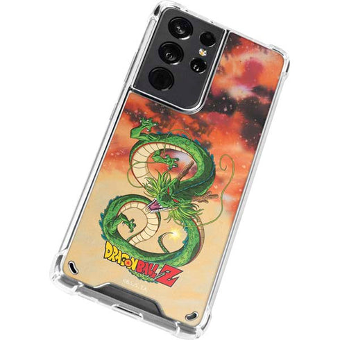 Dragon Ball Z One Wish Shenron Galaxy S21 Ultra 5G Clear Case