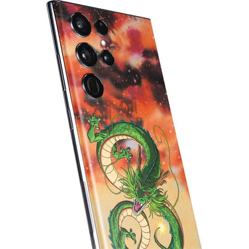 Dragon Ball Z One Wish Shenron Galaxy S22 Ultra Skin