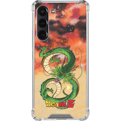 Dragon Ball Z One Wish Shenron Galaxy S24 FE Clear Case