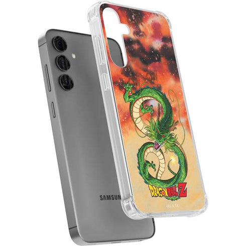 Dragon Ball Z One Wish Shenron Galaxy S24 Plus Clear Case